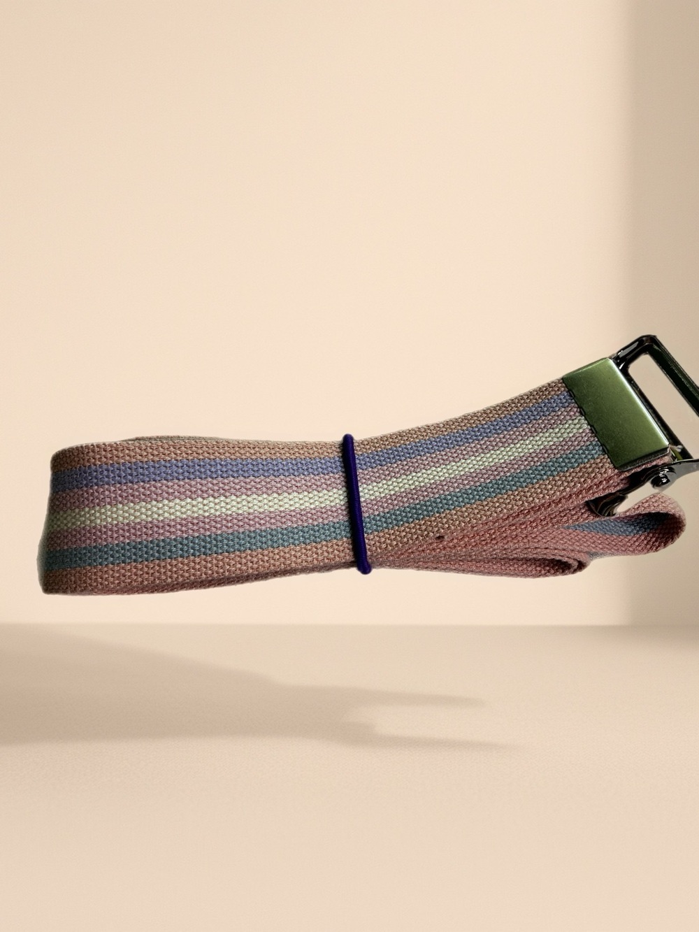 Striped Pastel Gait Belt - Pink/Blue/Green